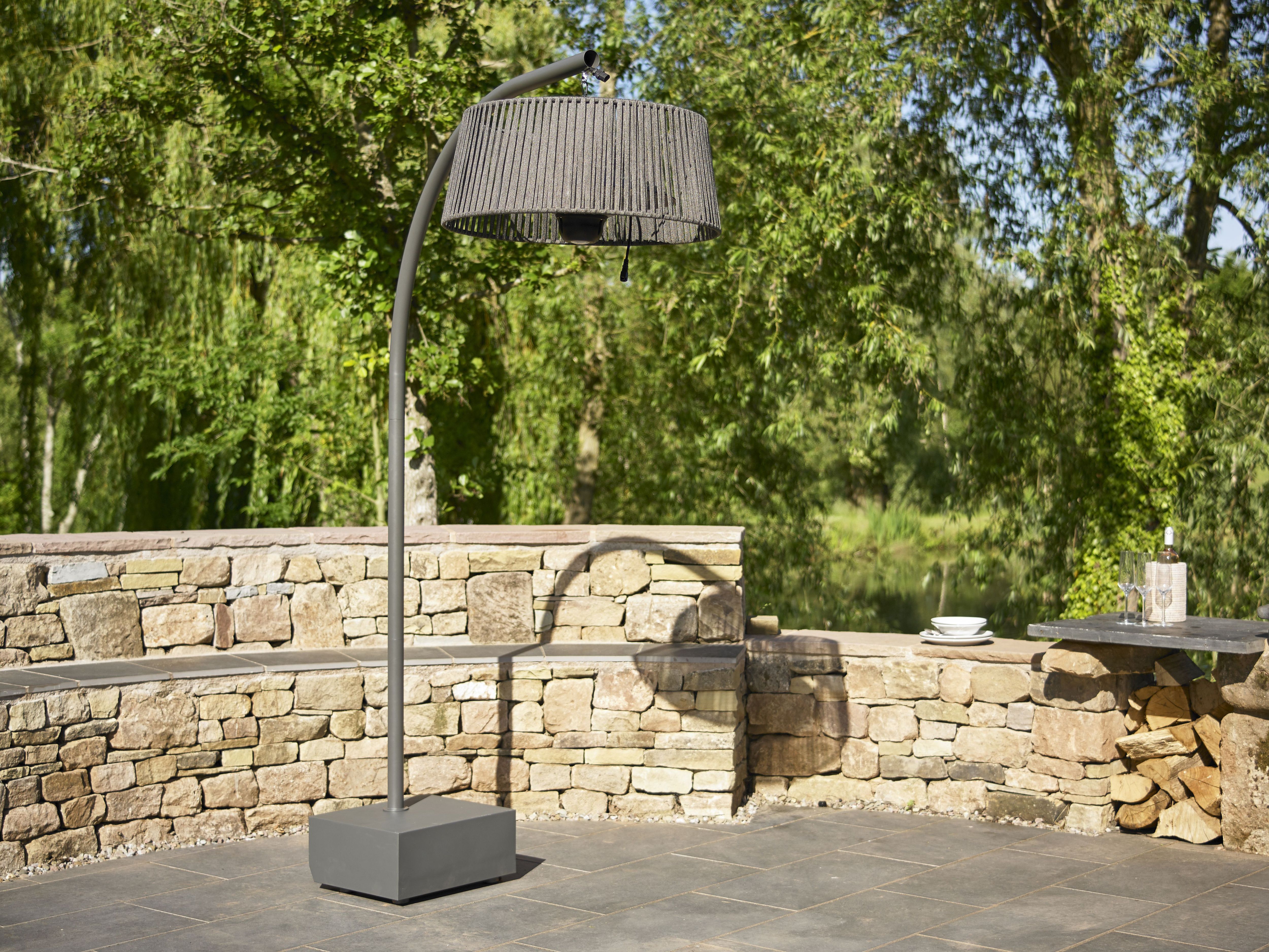 Overhang patio heater